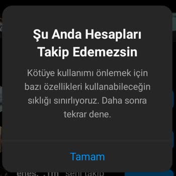 Instagram Takip Sınırı