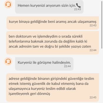 Trendyolgo Teslimat Problemi