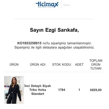 Kübra Özbey Butik İade İşleminin Gecikmesi Ve Müşteri Hizmetleri Şikayeti