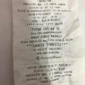 Cinema Pink Fazla Ücret Alıyor.