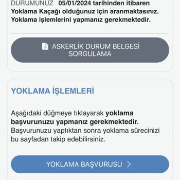 Milli Savunma Bakanlığı Askerlik Muaf Aldığım Halde Yoklama Kaçağı Gözükme Sorunu
