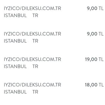 Bilgim Harici İyzico İşlem