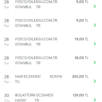 TEB Kredi Kartı Bilgim Harici İşlem Gerçekleşmiş