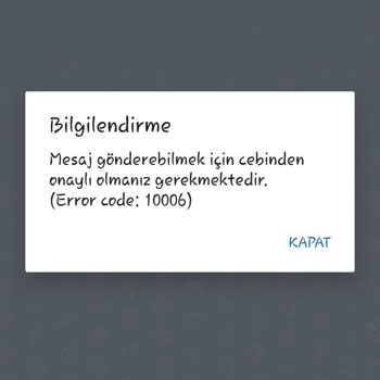 Sahibinden.com Mesaj Gönderme Sorunu