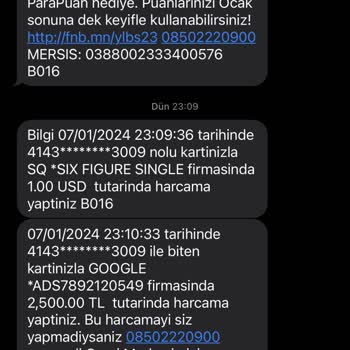 QNB Finansbank Şüpheli Olabilir Dediğiniz İşlem İçin Bilgim Dışında Bakiye Arttırmak?