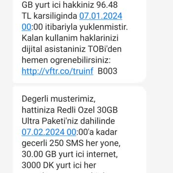 Vodafone Ek Paket İptal
