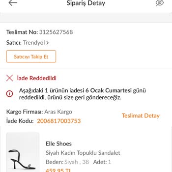 Trendyol Elle Shoes Kullanılmış Ürün