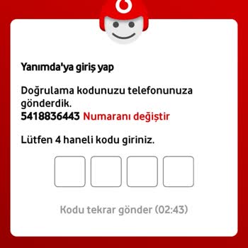 Vodafone 7048 SMS Sorunu Yanımda Uygulamasını Kullanamıyorum
