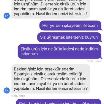 Fiyuu Siparişimin Geç Getirilmesi