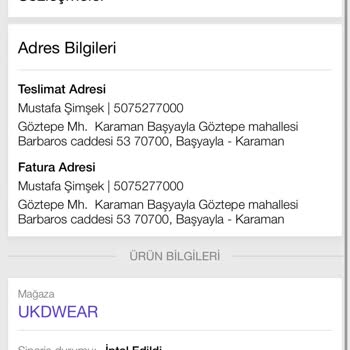 N11 Hesabımdan İzinsiz İşlem