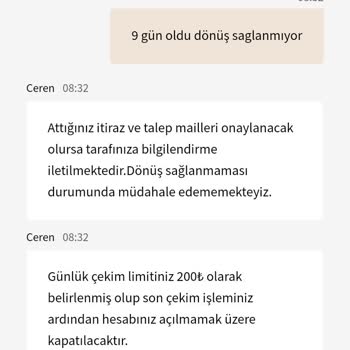 Rinabet Hesabıma Kısıt Konuldu