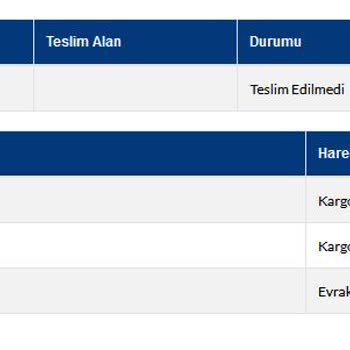 Sürat Kargo Kargo Teslim Edilmiyor