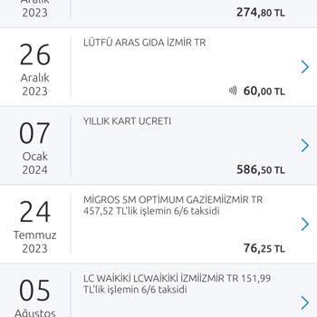 Yapı Kredi Bankası Kredi Kartı Yıllık Ücreti