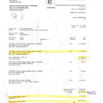 Media Markt Fatura Ve Vergi Hileleri. ( Ticari Alışverişlere Dikkat! )