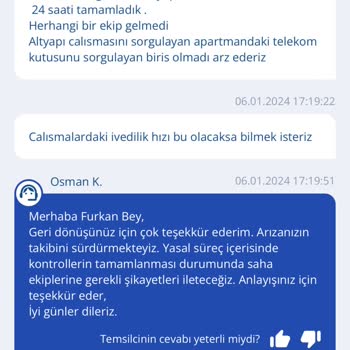 TurkNet Müşteri Hizmetleri İlgisizliği
