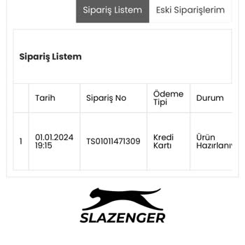 Slazenger Kargo Ve Yalan