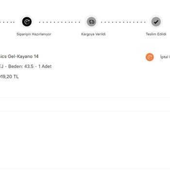 Sneaks Up Siparişimi Tek Taraflı İptal Etti, Kimseyle İlgilenmiyor