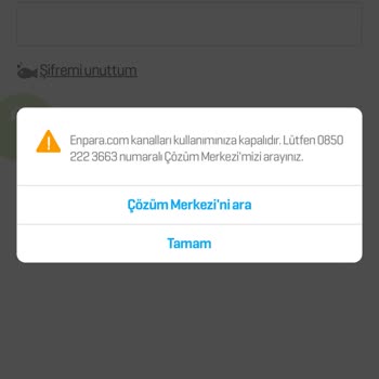 Enpara Internet Bankacılığında Yaşanan Erişim Sorunları