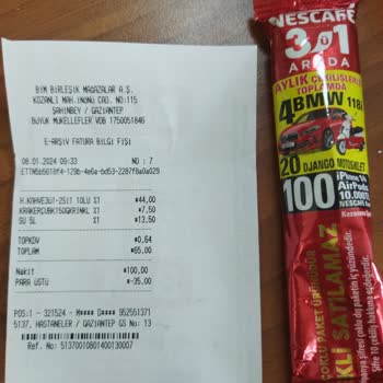 Nescafe Şifre Olmayan Paket
