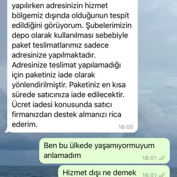 Bershka Ve Hepsijet'in Sorumsuzluğu