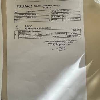 Özel Medar Hastaneleri Bebek Hastası İçin Yanlış Teşhis Ve Tedavi Şikayeti