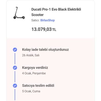 Hepsiburada Su Sızdıran Scooter Hayal Kırıklığı!