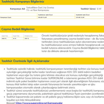 Superonline' Nın Kafasına Göre Haksız Paket Değişikliği