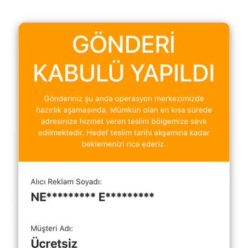 AGT Kurye, Gratis'den Online Yaptığım Alışveriş