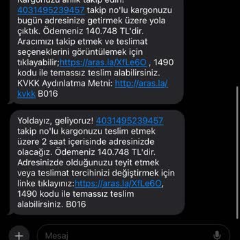 Aras Kargo Hizmet Kalitesi Eksikliği Ve Kafasına Göre İş Yapma