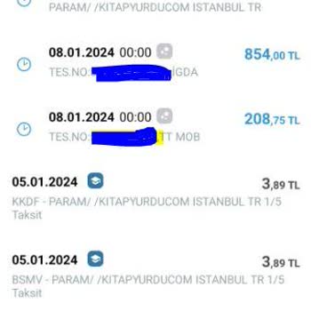 Kuveyt Türk İade Edilen Siparişten Kestiği Vade Farkını İade Etmiyor!.
