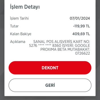 PUBG (Pubgmobile.com) Kartımdan İzinsiz Ücret Kesintisi!