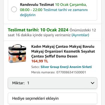 Amazon Aldığımız Ürünleri İptal Etme!