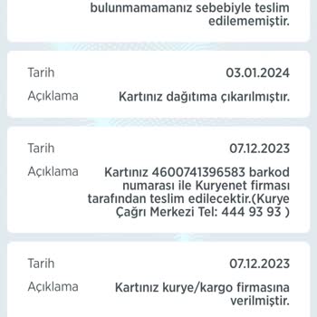 Kuryenet Kargo Teslim Sorunu