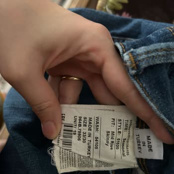 Kızılay LTB'den Aldığım Kot Yırtıldı İşlem Yapmıyor.