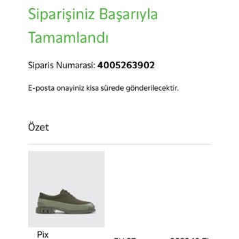 Camper Siparişimin Hakkında Bilgi Almak İstiyorum Yardim Rica Ederim