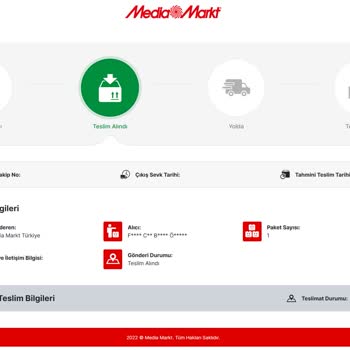 Media Markt Ve Çok Yavaş Kargo Firması