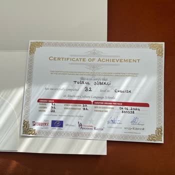 Amerikan Kültür Yabancı Dil Kursları Amerikanca Kültür Sertifikamı Yenilemek İçin 4000 TL İstedi