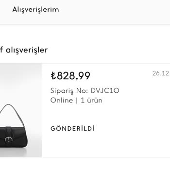 Mango Online Siparişim Gelmedi