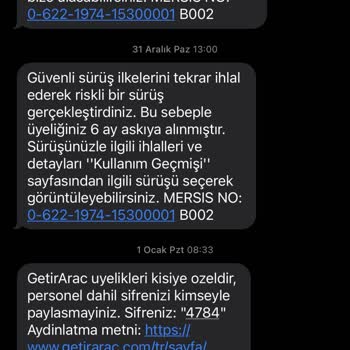 Getir Moov Hız Sınırı