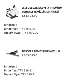 Karcher Sitesi İptal Ettiğim Ürünün Parasını Vermedi