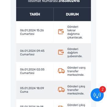 Aras Kargo Kargomu Eve Getirmiyor