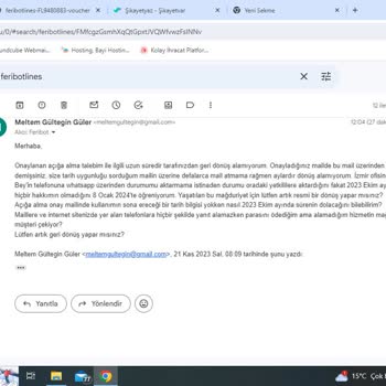 Feribotlines Samos Tur Paketi Mağduriyeti