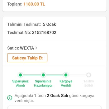 Trendyol Siparişim Hakkında Çözüm