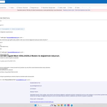 Sinerji Bilgisayar Keenetic Titan Router Satış Sonrası Ürünü Açtığım İçin Geri Almamaları