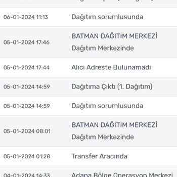 Kargom Sende Sorumsuzluğu
