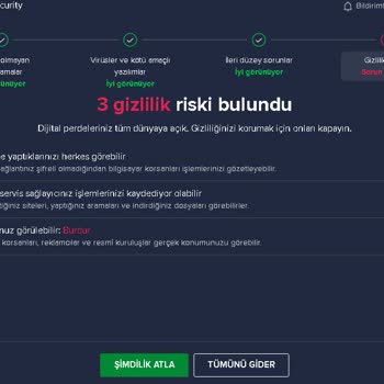 Avast A. Premium Sec. Abonesi Olduğum Halde Bu Özelliği Kullanamıyorum.