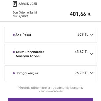 Digiturk Ev İnterneti Faturamın Fazla Gelmesi