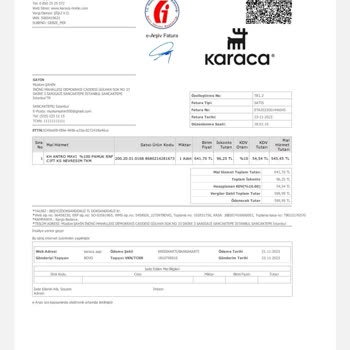 Karaca Züccaciye Nevresim Takımı Sipariş Teslimat Yapılmamış