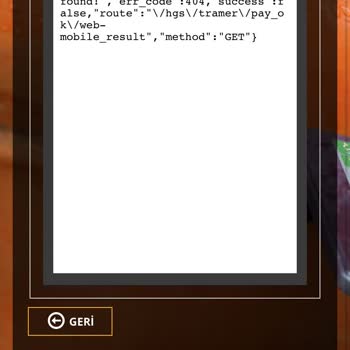 PttAVM HGS Hasar Kaydı İadem Yapılmadı