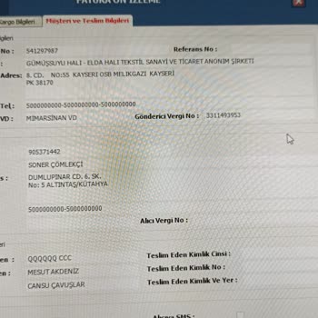 Gümüşsuyu Halı İnternet Mağazasından Halı Siparişi Ve Teslimat Problemi